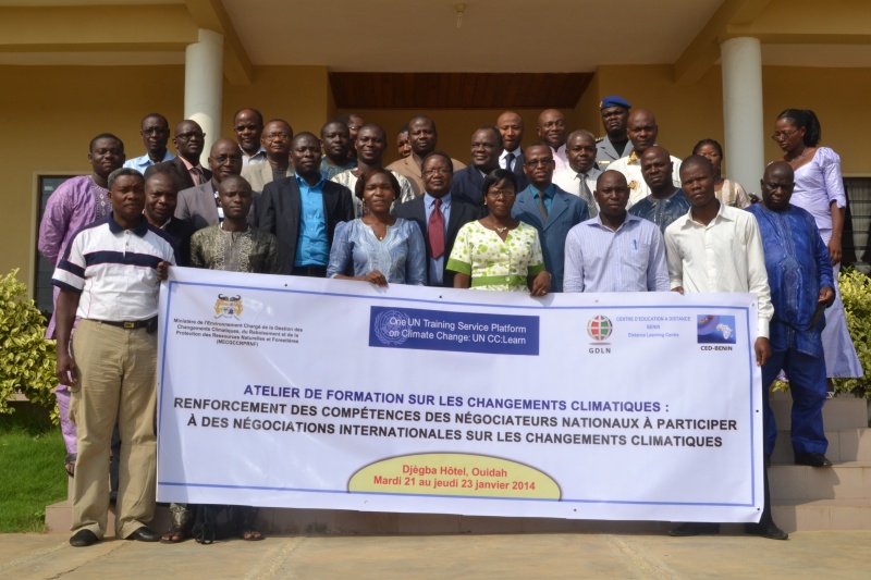 Benin training for climate negotiators