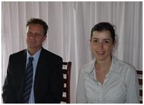 Jan Rijpma, Assistant Resident Representative, UNDP Malawi and Amrei Horstbrink, UNITAR/UN CC:Learn Secretariat