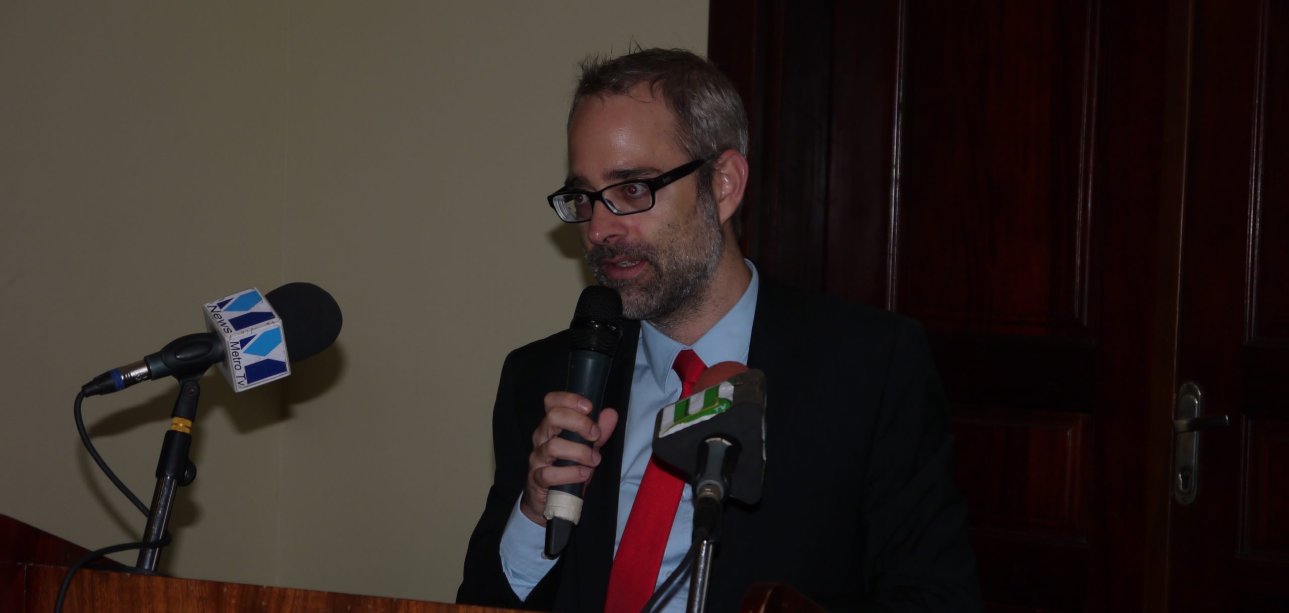 Mr. Matthias Feldmann, Head of Cooperation at the Swiss Embassy in Accra, speaking on behalf of the Ambassador, highlighted that Switzerland itself experienced the power of addressing environmental, social and economic issues by working through schools, u