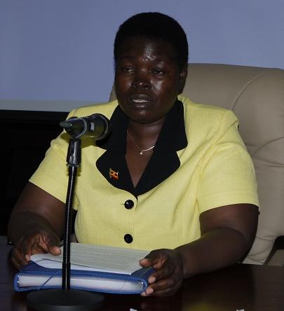 Ms. Nabugere Munaaba Flavia, the Hon. Minister of State of Environment of Uganda