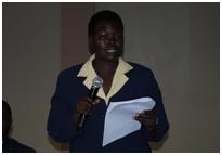 Ms. Nabugere Munaaba Flavia, Minister of State of Environment of Uganda