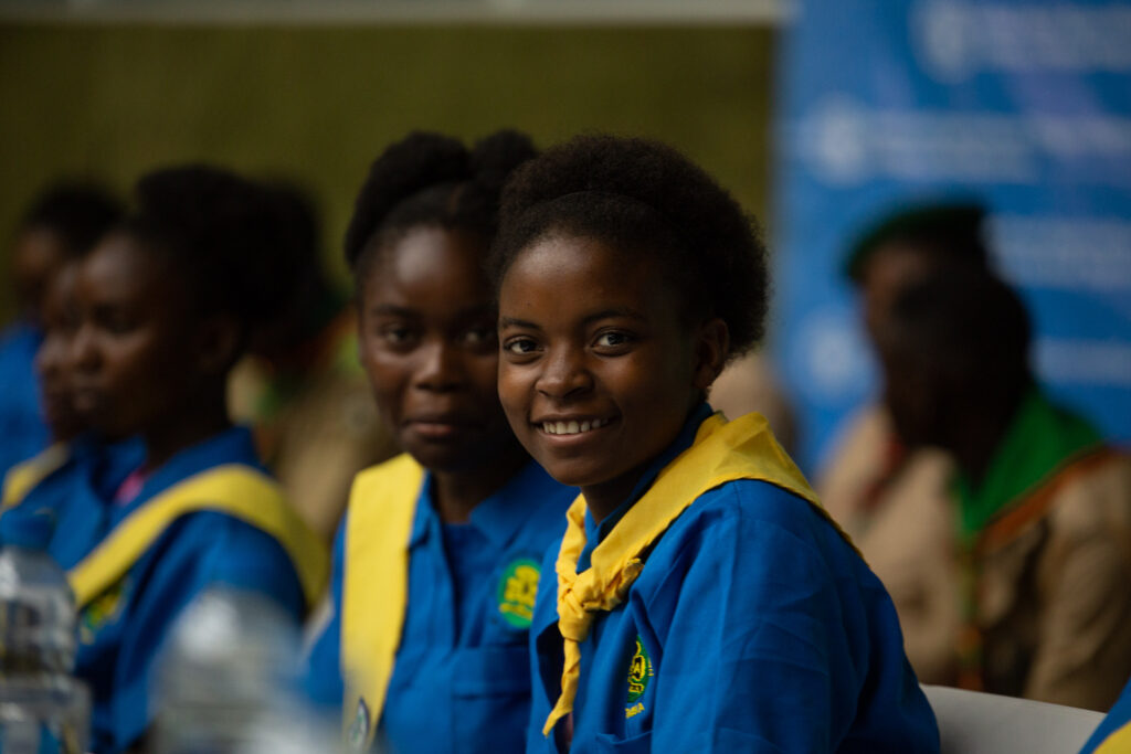 Students at the launch of the FACE-NDC Project. Photo: Lorenzo Franchi / UN CC:Learn