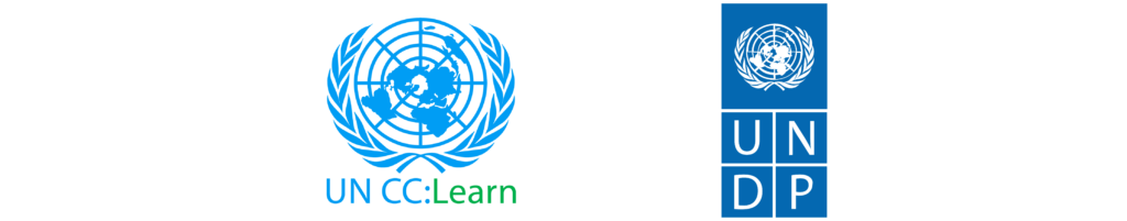 UN CC:Learn and UNDP logos.