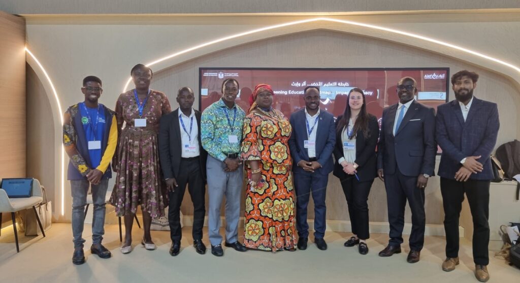 The UN CC:Learn team and partners at the “Integration of Climate Change into School Curricula – Ghana’s Experience’’ event.
